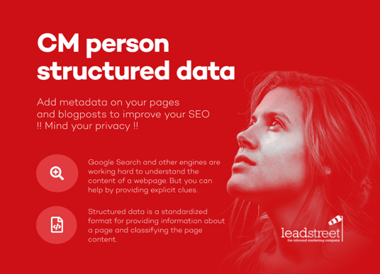 Person structured data