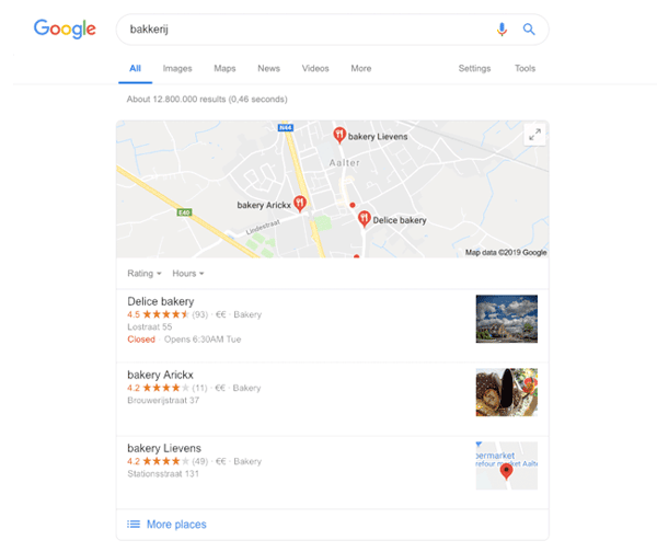 google-lokale-zoekresultaten