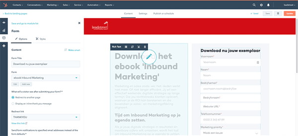 landing-page-builder-hubspot