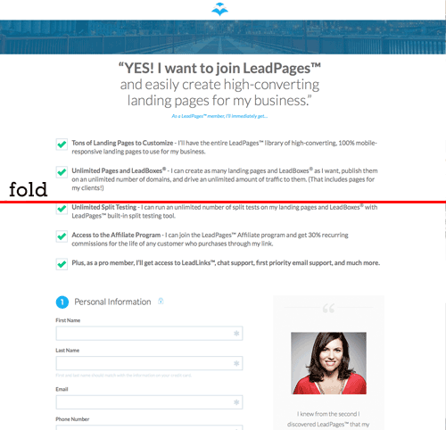 de-plaats-van-je-form-op-je-landingspagina-voorbeeld-2-onder-de-fold