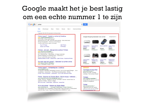 een-nummer-1-positie-in-Google-is-vaak-niet-meer-mogelijk